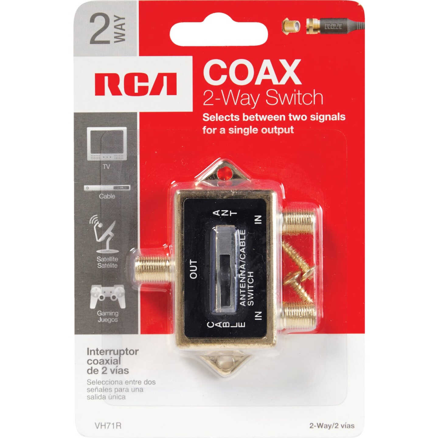 RCA A/B Coax Switch Image 2